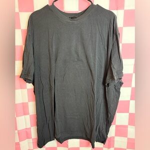 SKIMS Boyfriend Oversized Tee in Onyx